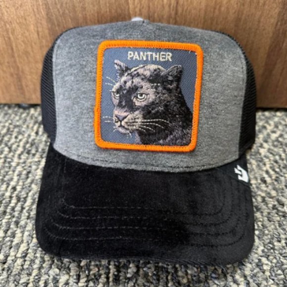 Goorin Bros Animal The Farm Trucker Baseball Snapback Hat Cap The Panther